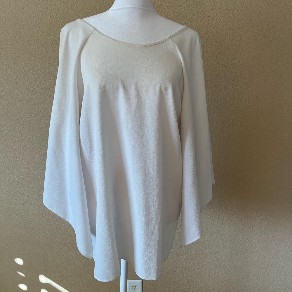 ASOS White Textured Top